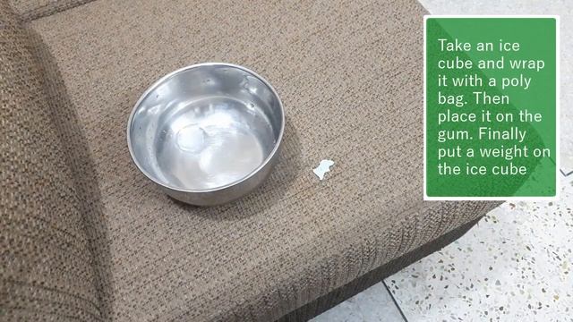 How to remove chewing gum from sofa | 2 easy ways of removing gum from sofa смотреть онлайн