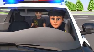 МУЛЬТИКИ ПРО МАШИНЫ. Полицейские машины. ПОГОНЯ. Мультик для настоящих ПАРНЕЙ )))