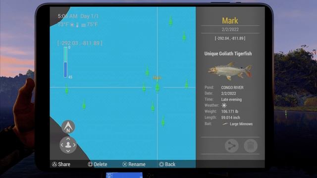 Fishing Planet - Unique Goliath Tigerfish Congo River Africa смотреть онлайн