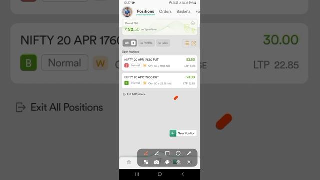 Bear Put Option Strategy on Dhan ? Live Trading ? Expiry High Volatility⚠️ смотреть онлайн