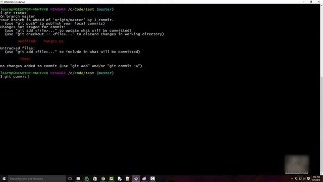 Git Tutorial 5 Undoing Reverting Resetting code changes смотреть онлайн