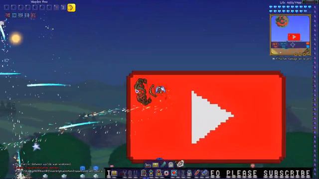 Terraria Supreme Buffed Contagion Heavenly Gale Wooden Bow vs Calamity Mod Death Mode Boss Rush смотреть онлайн