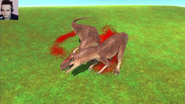 Аллозавр против Аллозавра | Кто сильнее? Animal Revolt Battle Simulator