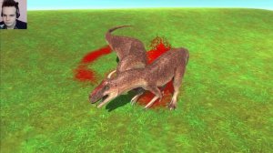 Аллозавр против Аллозавра | Кто сильнее? Animal Revolt Battle Simulator