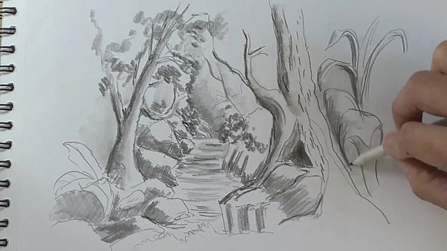 How To Draw An Amazing Fantasy Landscape смотреть онлайн