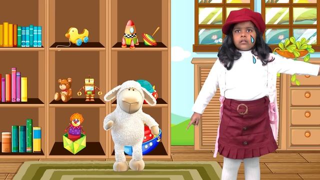 Mary had a little lamb | Nursery rhyme for kids | Alan And Cheryl World смотреть онлайн