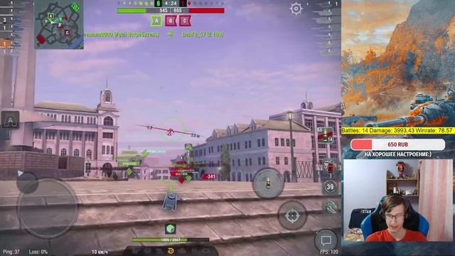 M-VI-Yoh на орудии c двумя снарядами! (Часть 2) | Игра на результат! | Wot Blitz смотреть онлайн