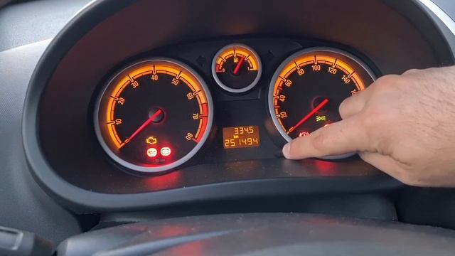 Opel Corsa D - COOLANT ENGINE TEMPERATURE смотреть онлайн