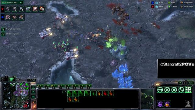 SC2 HotS - Ritmix RSL 5 - Life vs MMA - Ro8 - Map 1 - Frost - Life смотреть онлайн
