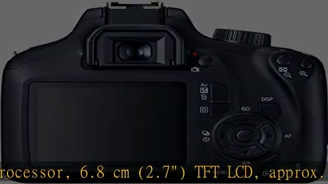 Camera EOS 4000D DSLR (Rebel T100) W/ 18-55mm Zoon Lens Kit |18 Megapixels CMOS | HD Video + Wide A смотреть онлайн