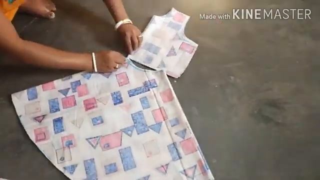 beautiful baby frock cutting and stitching/6-7 year old baby midi dress cutting and stitching
