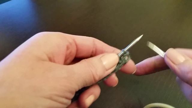 Узор для вязания на спицах "Жемчужная резинка" смотреть онлайн