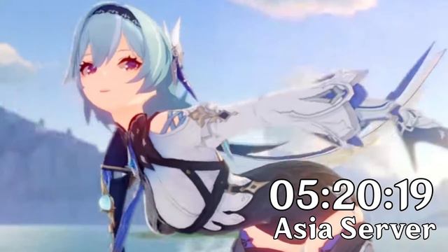 Eula Countdown Asia Server | Genshin Impact смотреть онлайн