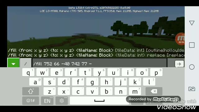 Команда fill в minecraft смотреть онлайн