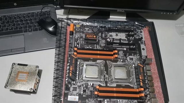 Chinese Motherboard Huananzhi CPU fan issues смотреть онлайн