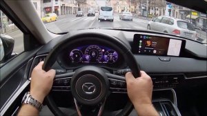 2023 Mazda CX-60 (Exclusive Line 332HP) / POV test drive, csak vezetés!