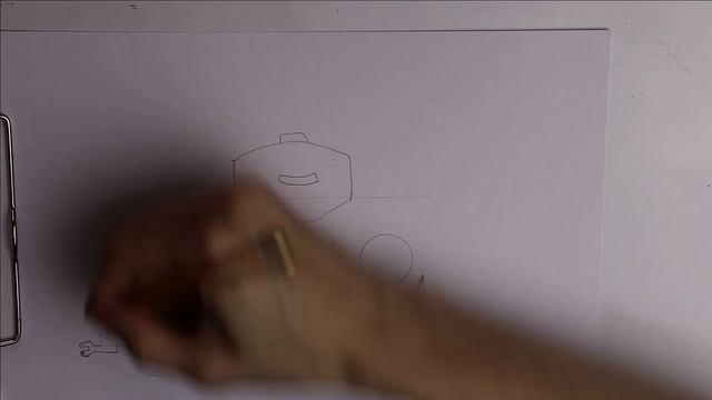 Рисуем цистерну поезда поэтапно. Просто и быстро. смотреть онлайн