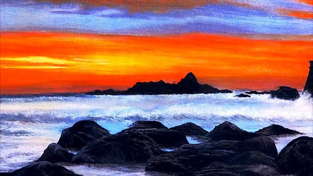 Antonio Bay - Elena Bondar | Oil-on-Canvas смотреть онлайн