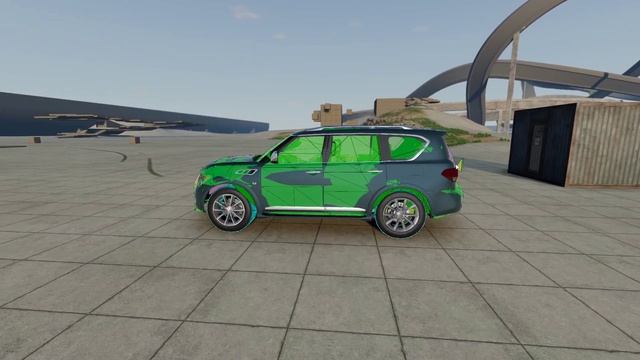 Infiniti QX56-BeamNG Drive(#1430) смотреть онлайн