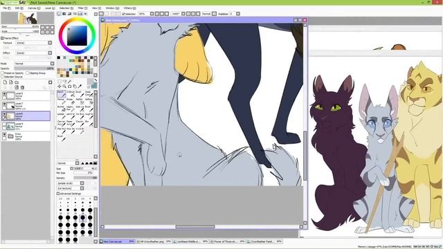 "Drawing a ____!" Crowfeather смотреть онлайн