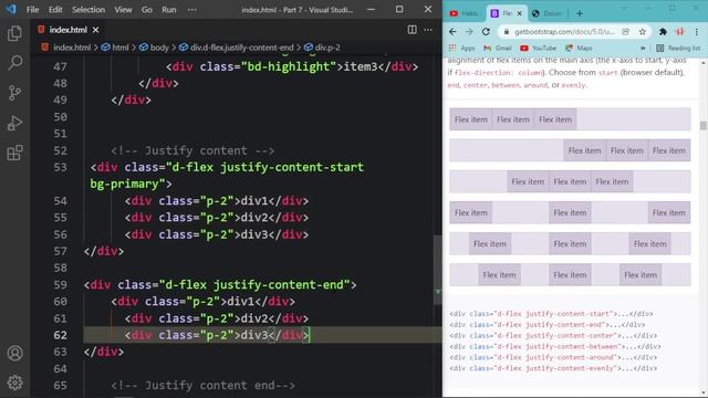 7. Bootstrap 5 Flex Tutorial || Bootstrap Full Course In Bangla смотреть онлайн