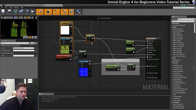 #28 Create a Grass Material in Unreal Engine 4 | UE4 Foliage Shader Tutorial смотреть онлайн