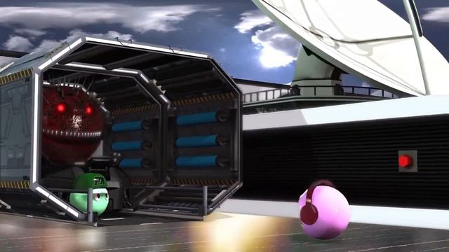 Robot Pacman vs Cartoon Cat vs Ms-Pacman vs Scary Pacman is a Rehearsal to go to Lava Monster Pacma смотреть онлайн