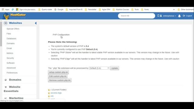How to update PHP version using HostGator cPanel 2021 | Php Version 5.6 to 7.4 and above | Hostgato смотреть онлайн