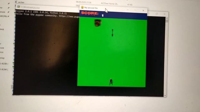 Моя третья  игра Shooter!