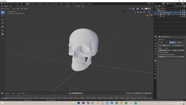 How to Voxelize a Mesh in Blender! смотреть онлайн