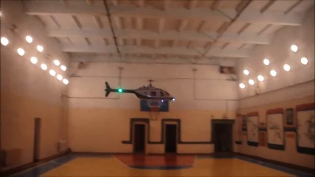РУ Модель вертолета | RC Scale Helicopter Jet Ranger Bell 206 (indoor) смотреть онлайн