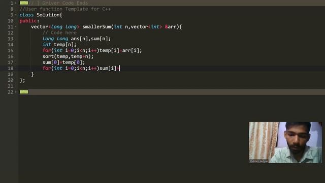 Smaller Sum | Hindi | GFG POTD | C++ | Java | Binary Search смотреть онлайн