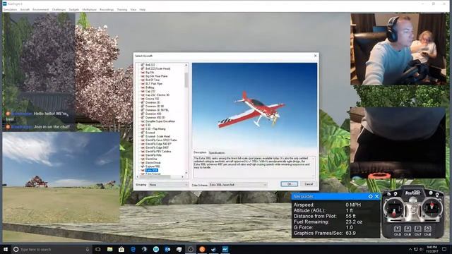 RealFlight 8 - 2 full hours using the ONLINE feature 1080p live broadcast смотреть онлайн