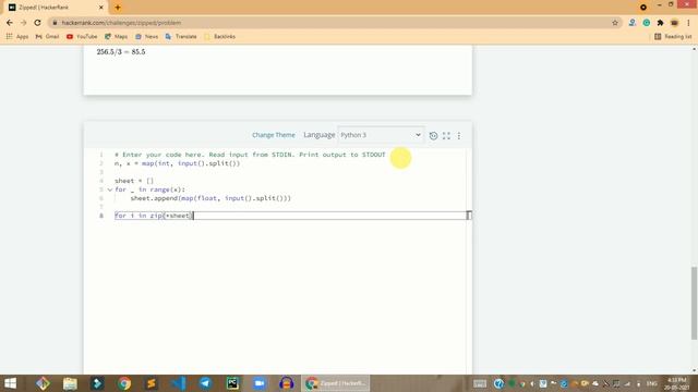 HackerRank Zipped! problem solution in Python | Python problems solutions | Programmingoneonone смотреть онлайн