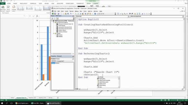 Excel VBA Introduction Part 50.1 - Introduction to Charts in VBA смотреть онлайн