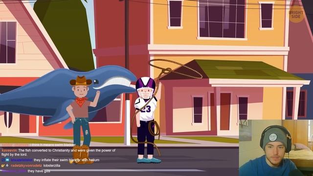 Fish Biologist reacts to "If Sea Creatures Could Fly" смотреть онлайн