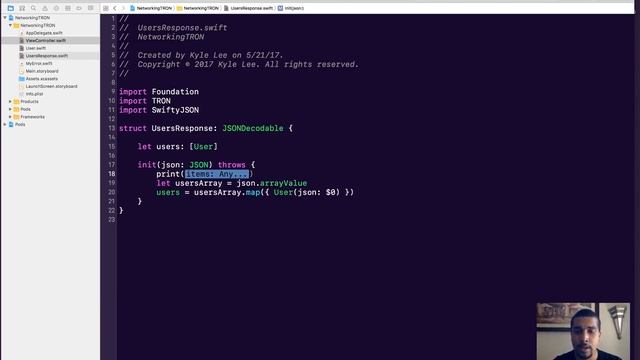 TRON: GET & POST Requests | Swift 3, Xcode 8 смотреть онлайн