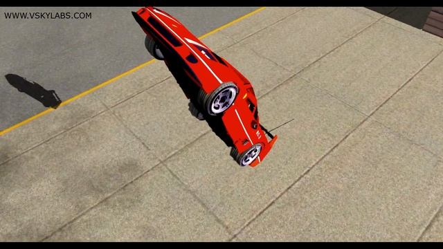 VSKYLABS | RC Ferrari F40 Lamborghini Countach | X-Plane 10 смотреть онлайн