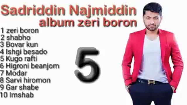 САДРИДДИН НАЧМИДДИН АЛБОМ ЗЕРИ БОРОН     SADRIDDIN NAJMIDDIN ZERI BORON