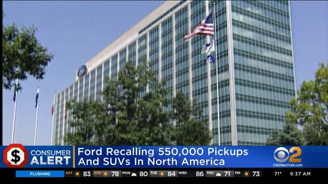 Ford Recalling 550,000 Pickups And SUVs In North America смотреть онлайн