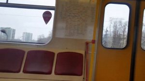 Поездка в именном поезде метро «КРАСНАЯ СТРЕЛА»