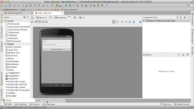 Layout Editor (Ep 3, Android Studio) смотреть онлайн