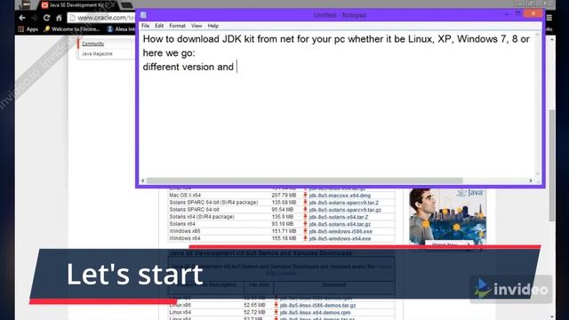 How to Download JDK on windows for java Programming смотреть онлайн