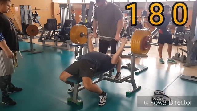 Андрей. Жим 180 + рама смотреть онлайн