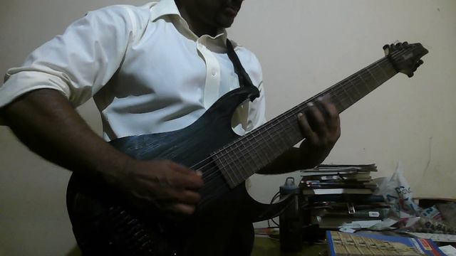 8 string Technical Metal Riff : Skank beats with sweeps ! смотреть онлайн