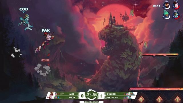 Cody Travis & Phazon vs Java & Fakey - Top 8 Elimination - Spring Championship 2023 - NA 2v2 смотреть онлайн