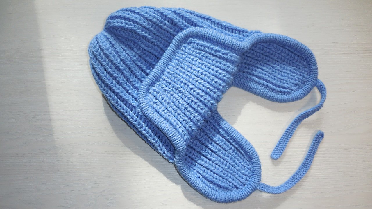 ШАПКА-УШАНКА СПИЦАМИ С КЕТТЛЕВКОЙ. МАСТЕР-КЛАСС. ВОЛШЕБНЫЙ КЛУБОК. ВЯЗАНАЯ ШАПКА смотреть онлайн