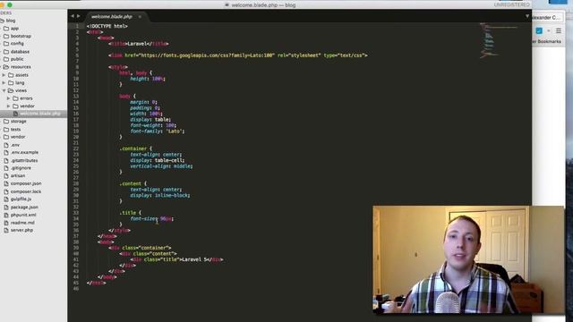 Part 3 - Getting Started [How to Build a Blog with Laravel 5 Series] смотреть онлайн