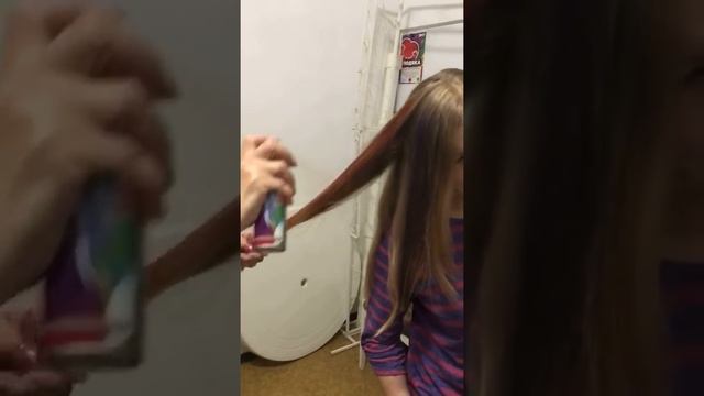 Тестируем цветные спреи для волос от UNICE смотреть онлайн