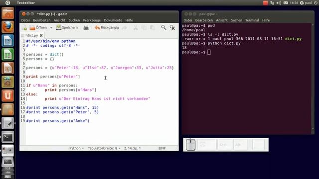 Python-Programmierung - Dictionaries смотреть онлайн